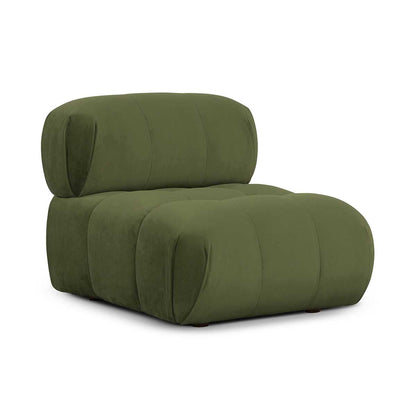 Bowie Velvet Armless Modular Piece