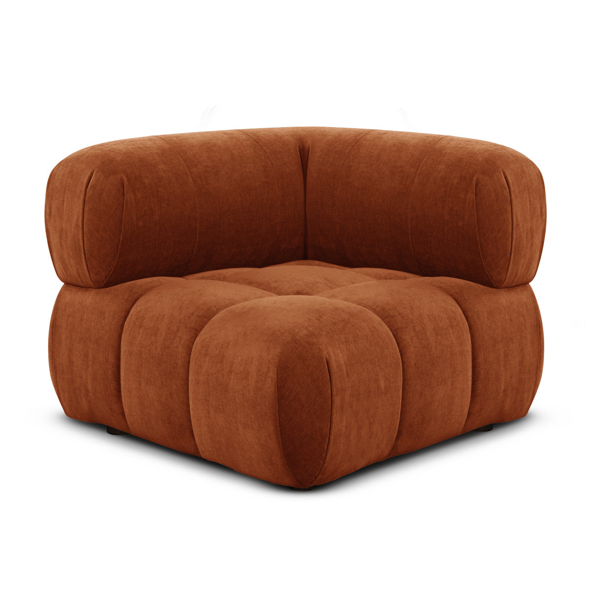 Bowie Textured Velvet Corner Modular Piece