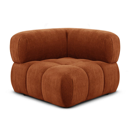Bowie Textured Velvet Corner Modular Piece