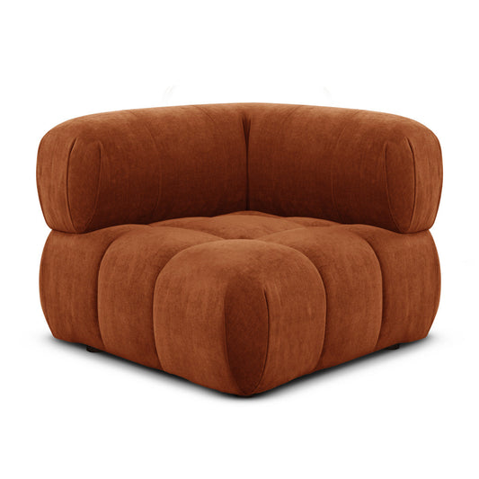Bowie Textured Velvet Corner Modular Piece