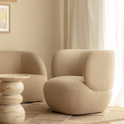 Sorrento Fabric Swivel Armchair