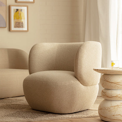 Sorrento Fabric Swivel Armchair