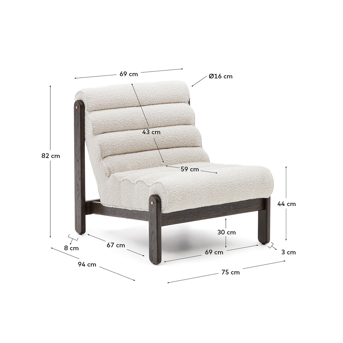 Magira Boucle Armchair