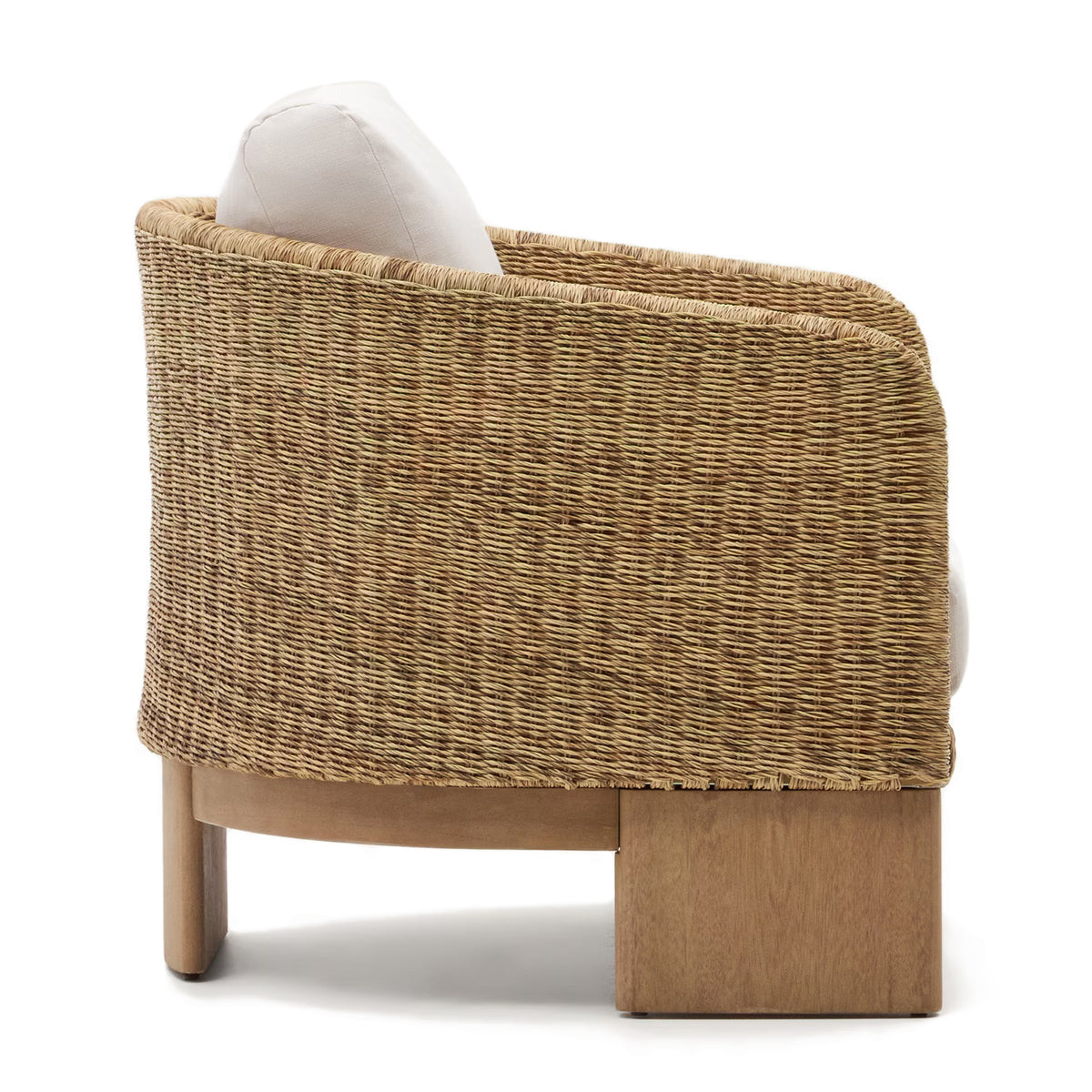 Xoriguer Armchair (Eucalyptus, Rattan)