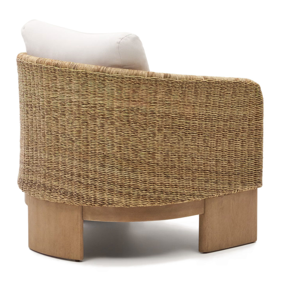 Xoriguer Armchair (Eucalyptus, Rattan)