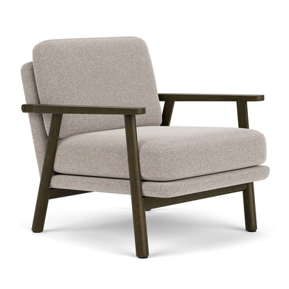 Archie Dark Walnut Armchair