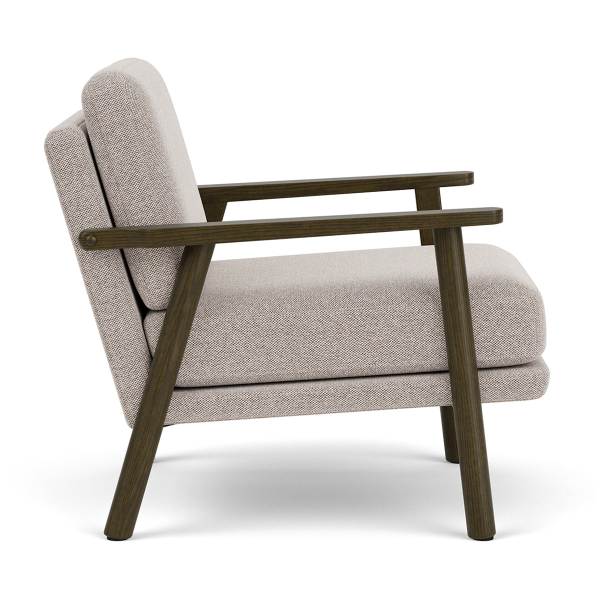 Archie Dark Walnut Armchair