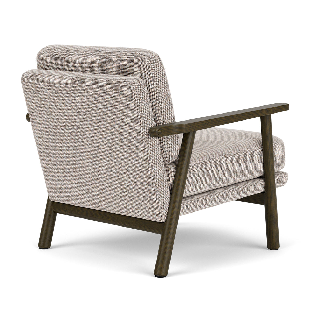 Archie Dark Walnut Armchair