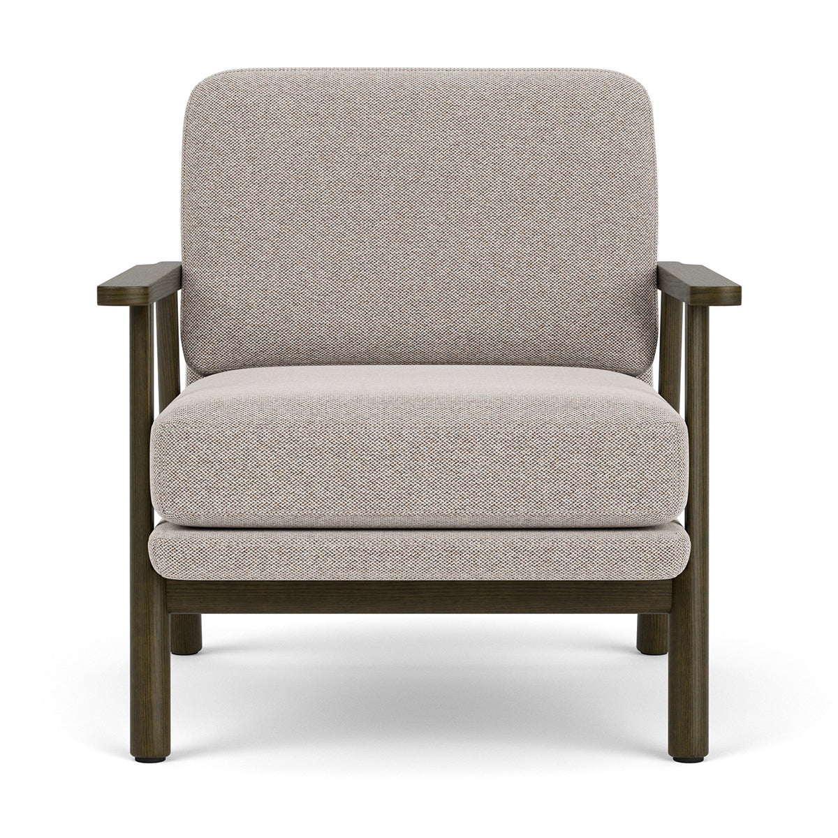 Archie Dark Walnut Armchair