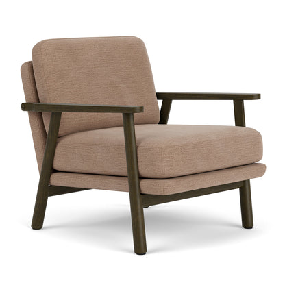 Archie Dark Walnut Armchair