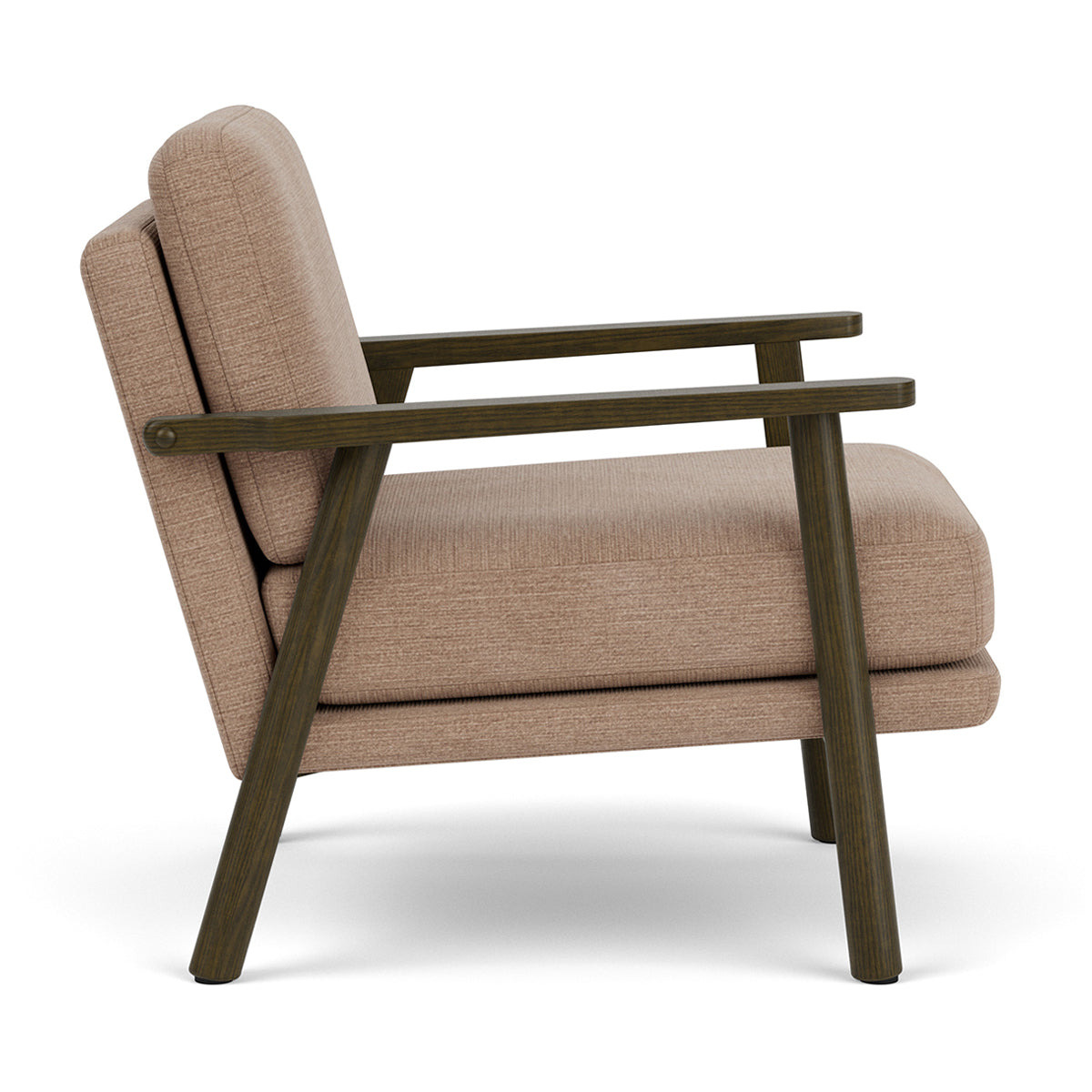 Archie Dark Walnut Armchair