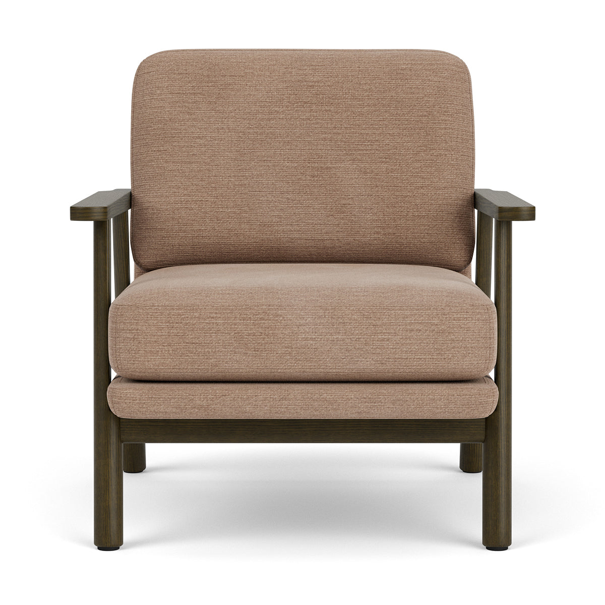 Archie Dark Walnut Armchair