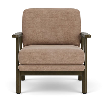 Archie Dark Walnut Armchair