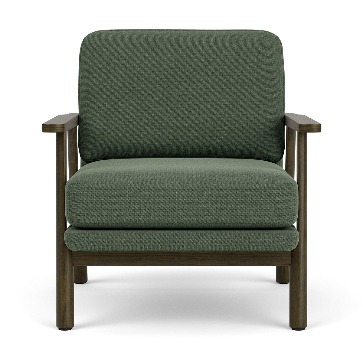 Archie Dark Walnut Armchair