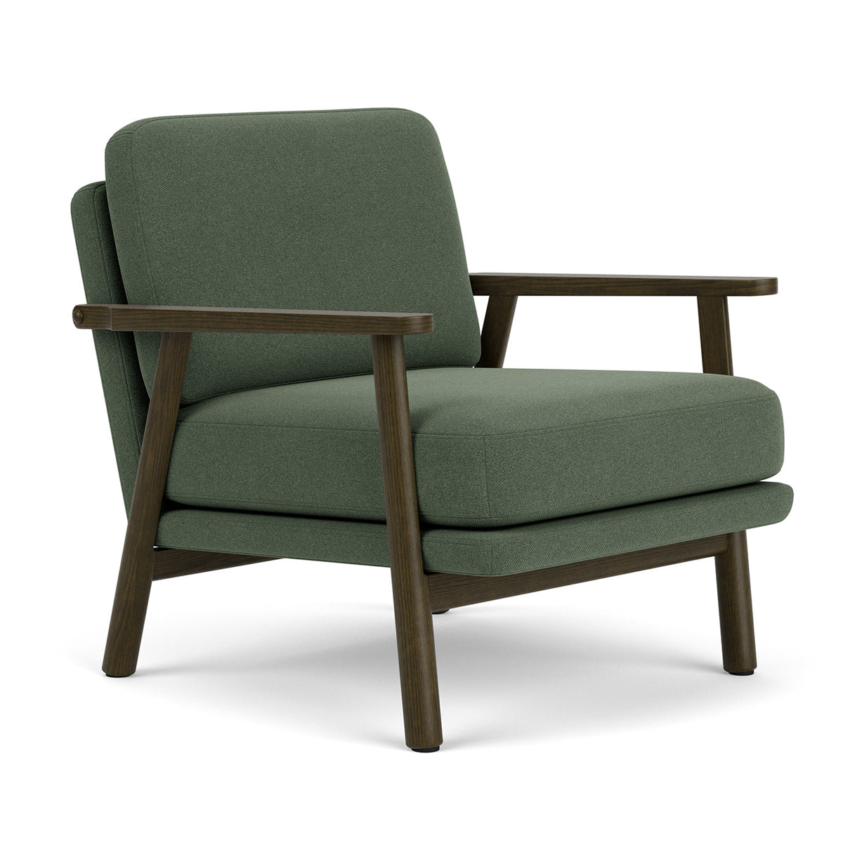 Archie Dark Walnut Armchair