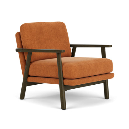 Archie Dark Walnut Armchair