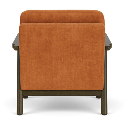 Archie Dark Walnut Armchair