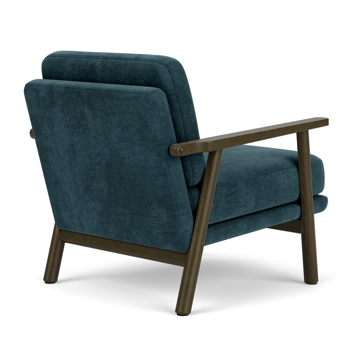 Archie Dark Walnut Armchair