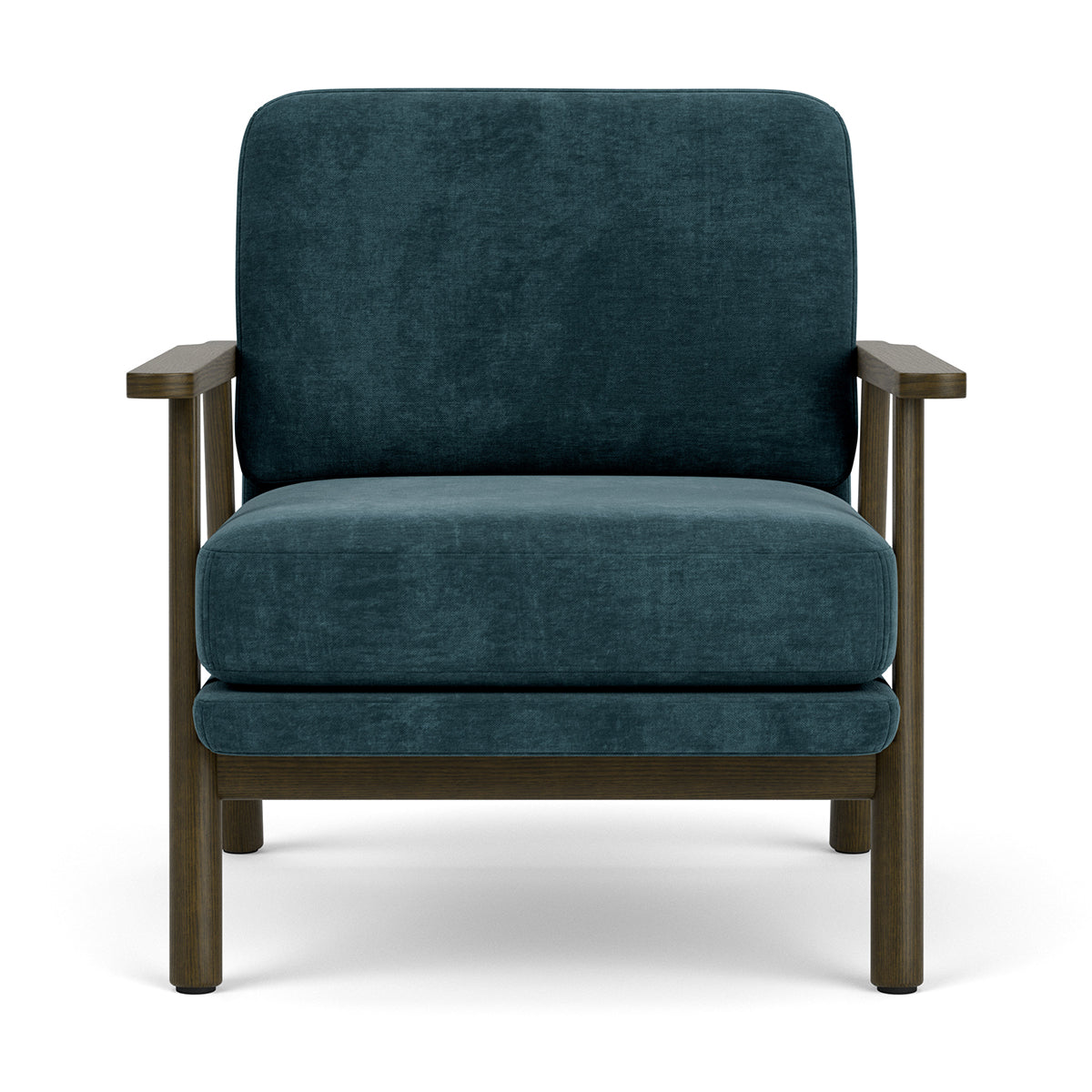 Archie Dark Walnut Armchair