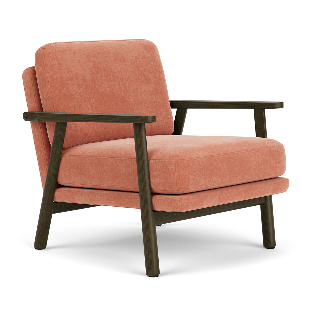 Archie Dark Walnut Armchair