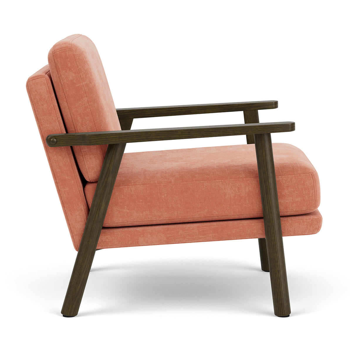 Archie Dark Walnut Armchair