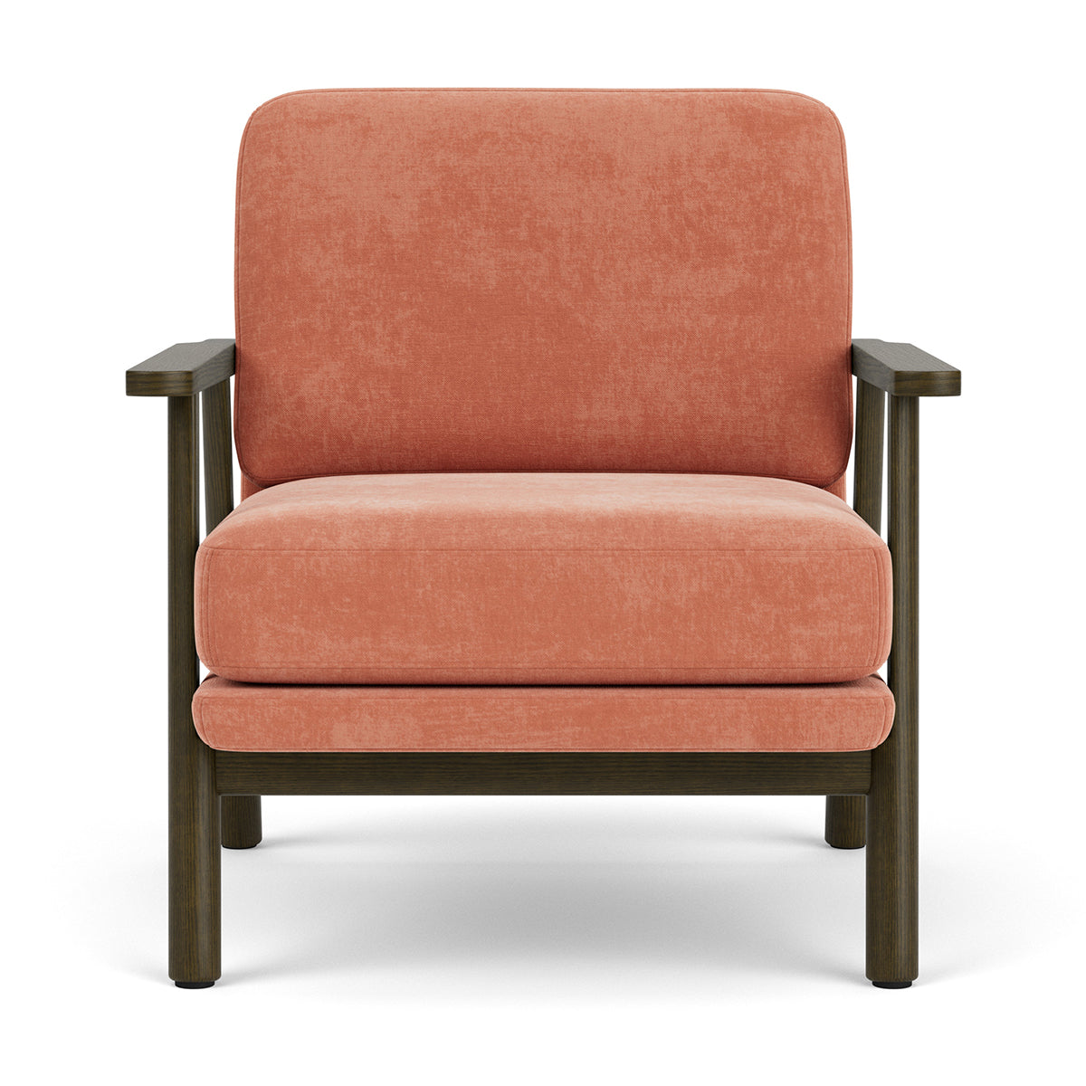 Archie Dark Walnut Armchair