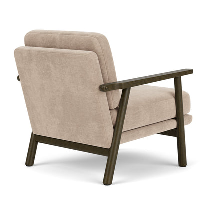Archie Dark Walnut Armchair