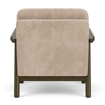 Archie Dark Walnut Armchair
