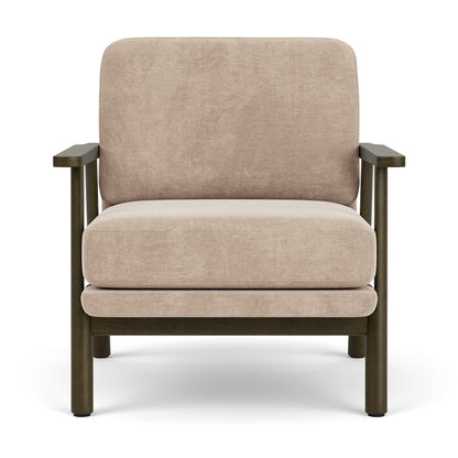 Archie Dark Walnut Armchair