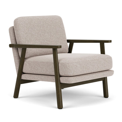 Archie Dark Walnut Armchair
