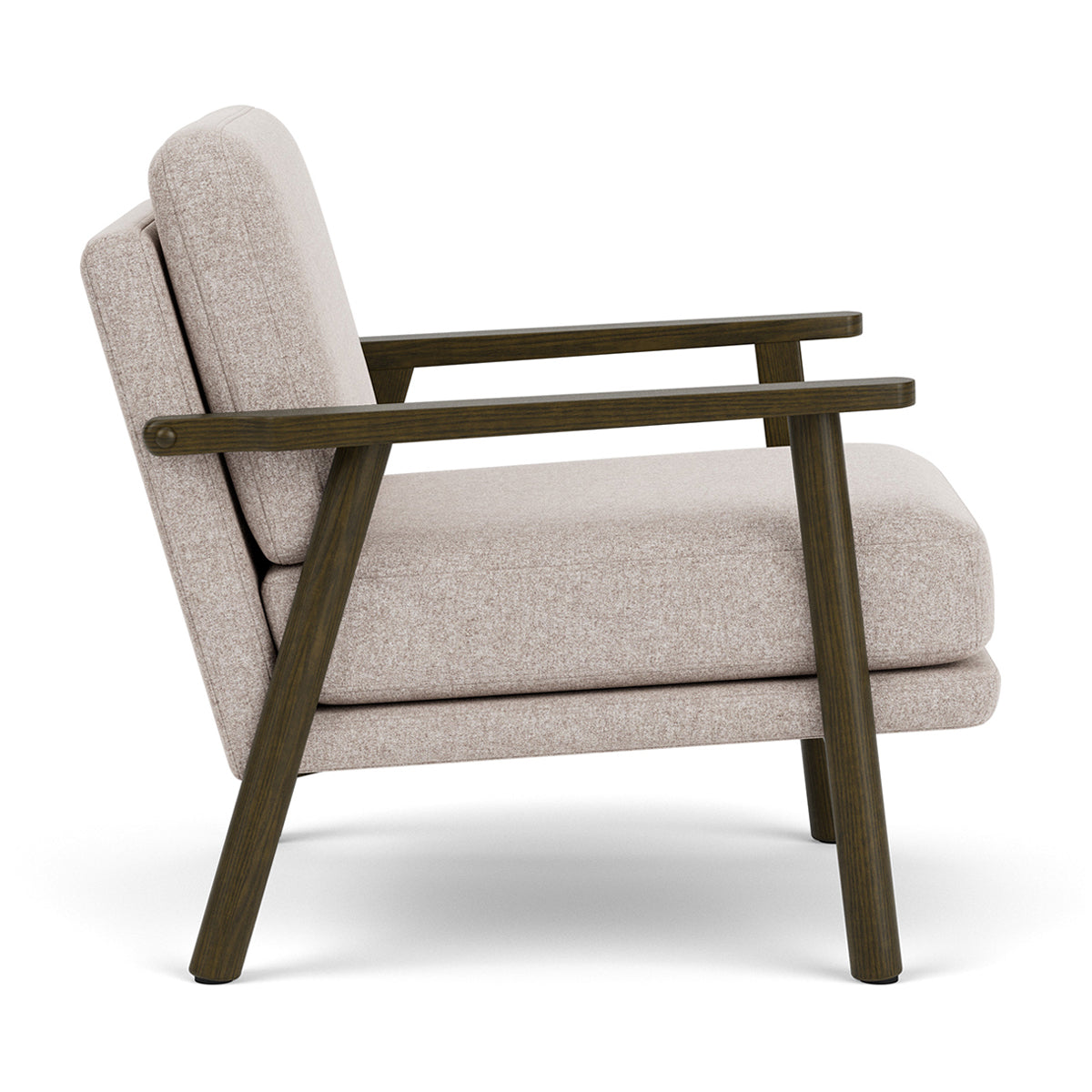 Archie Dark Walnut Armchair