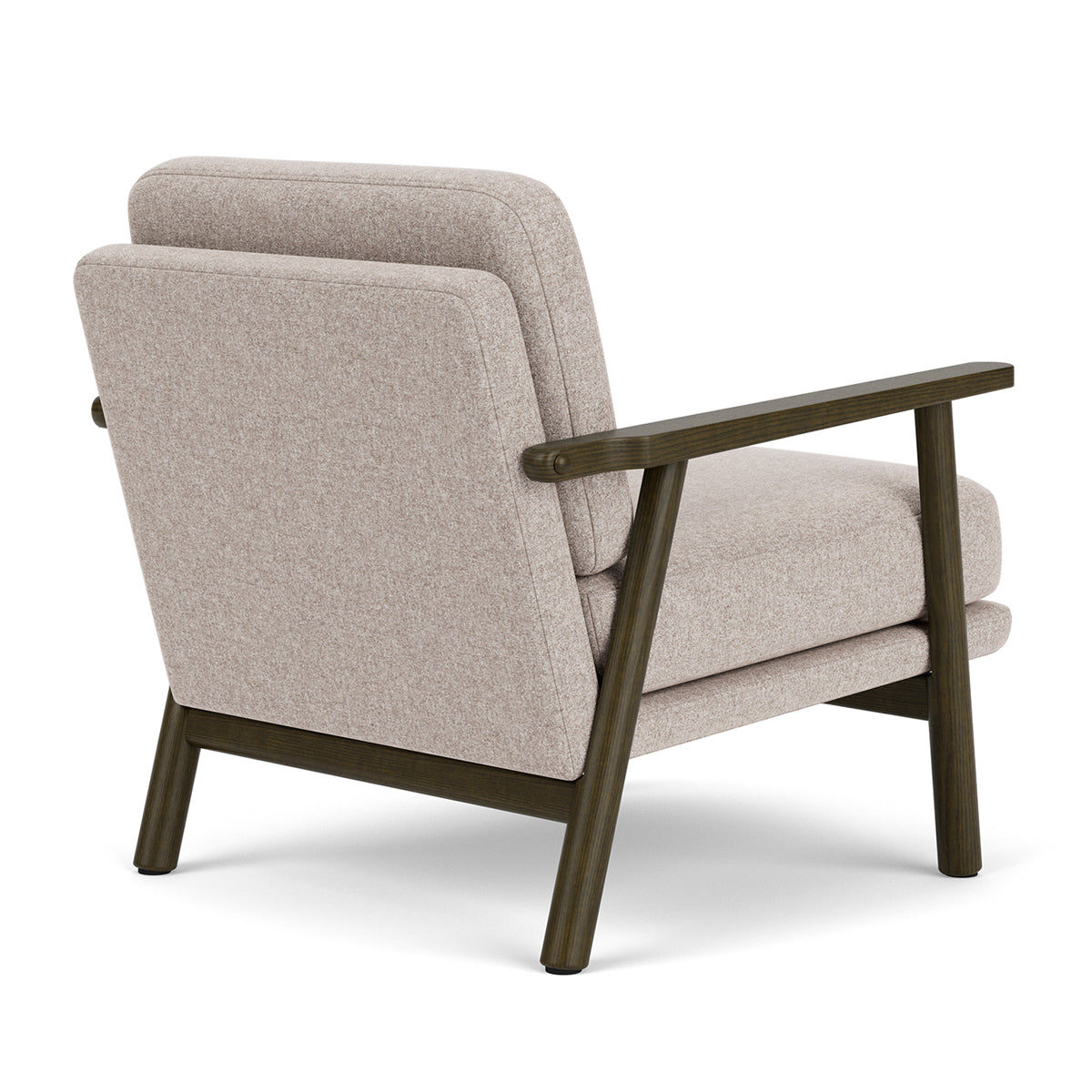 Archie Dark Walnut Armchair