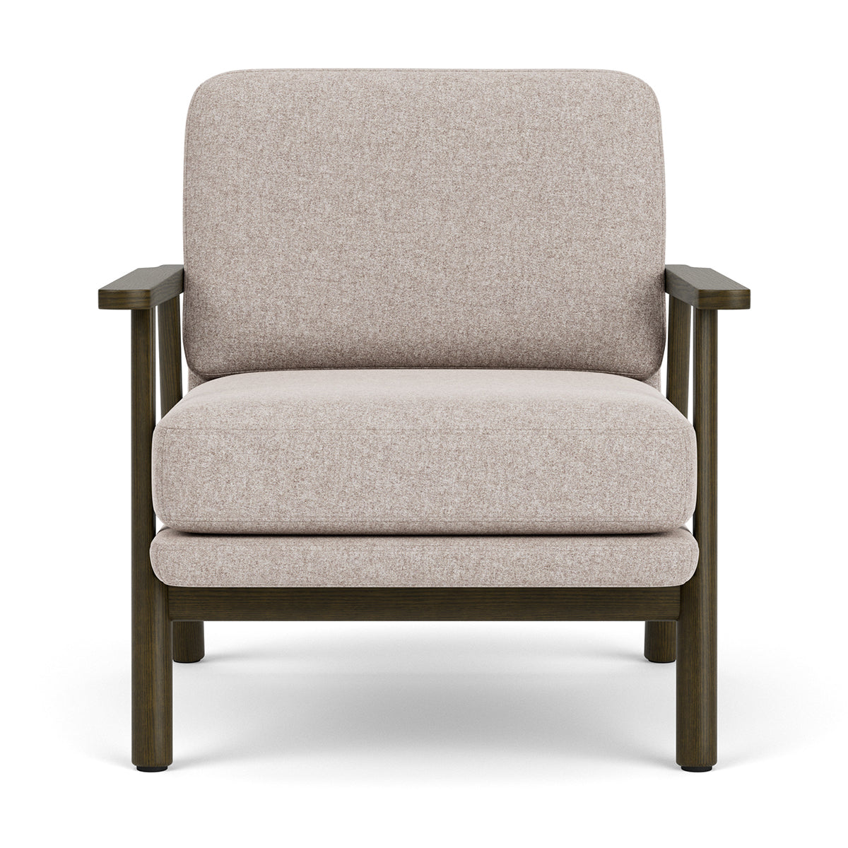 Archie Dark Walnut Armchair