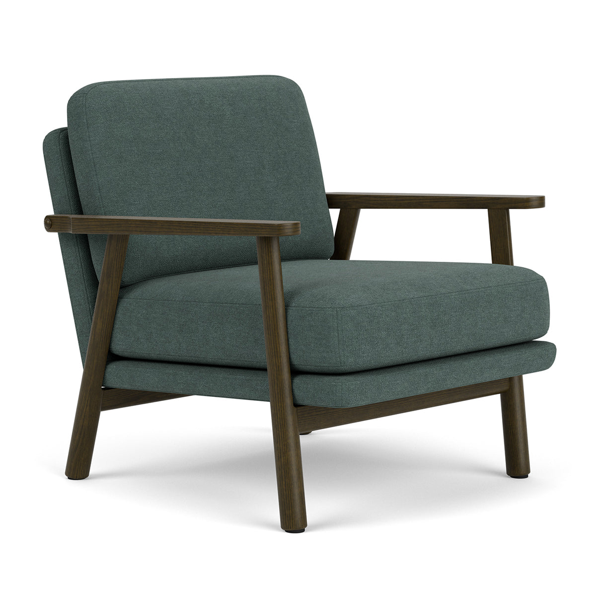 Archie Dark Walnut Armchair