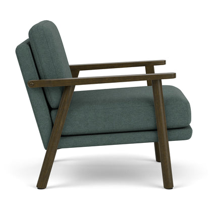 Archie Dark Walnut Armchair