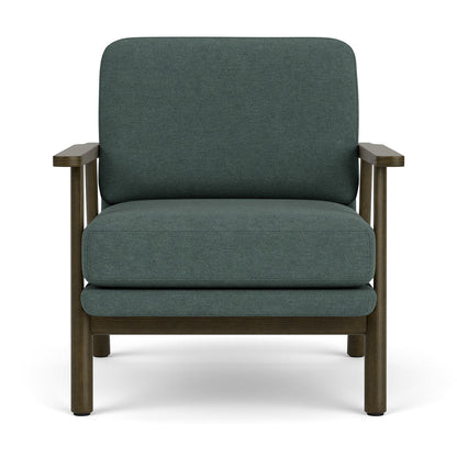 Archie Dark Walnut Armchair