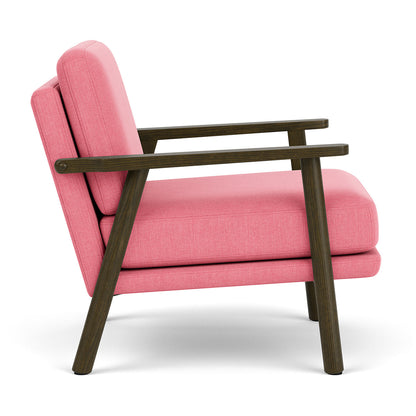 Archie Dark Walnut Armchair