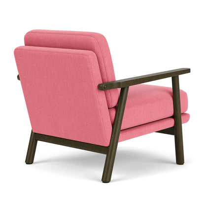 Archie Dark Walnut Armchair