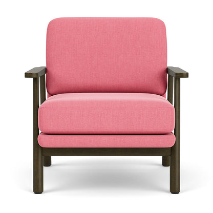 Archie Dark Walnut Armchair