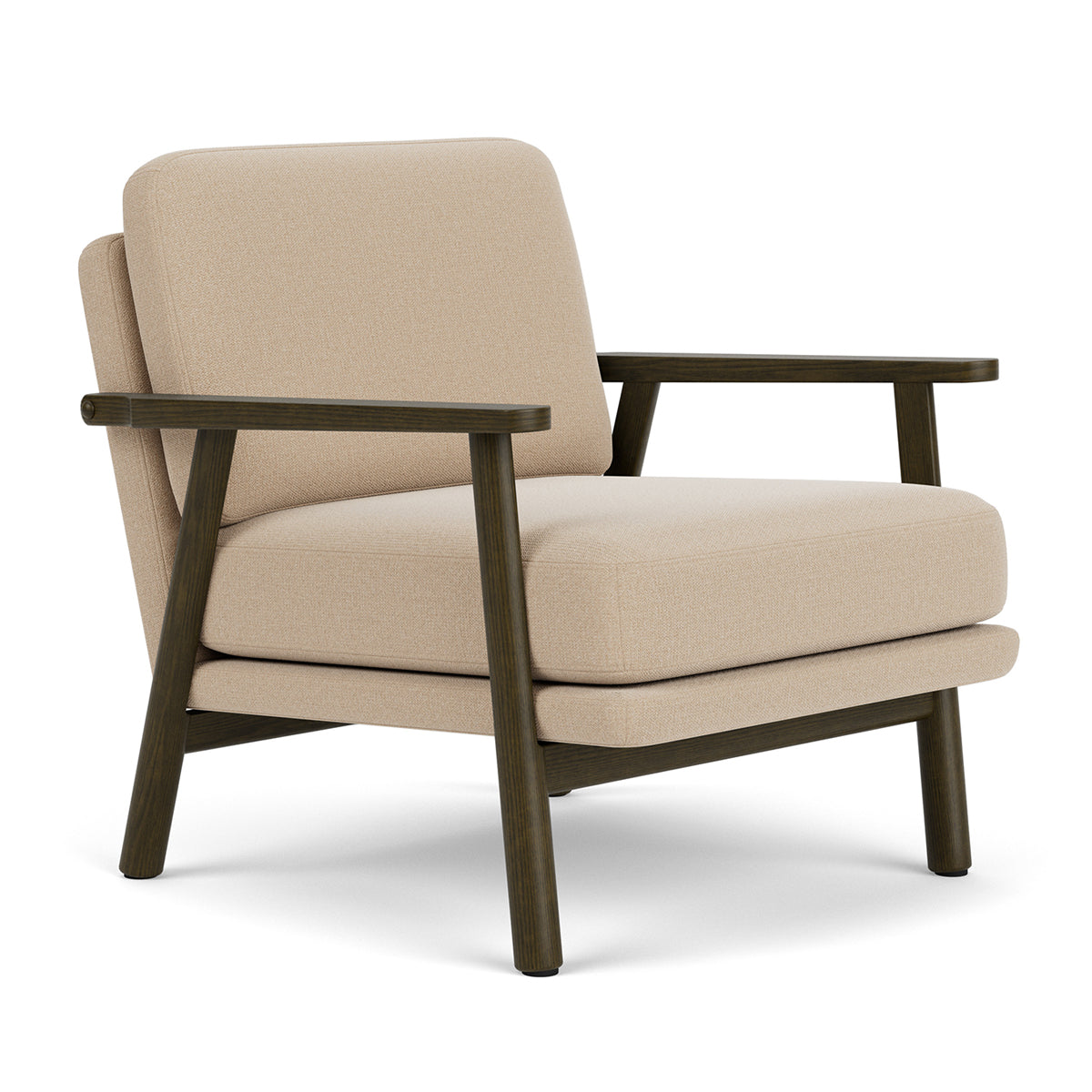 Archie Dark Walnut Armchair