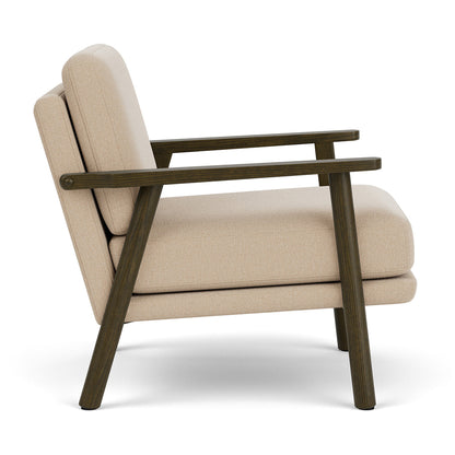 Archie Dark Walnut Armchair