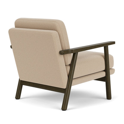 Archie Dark Walnut Armchair