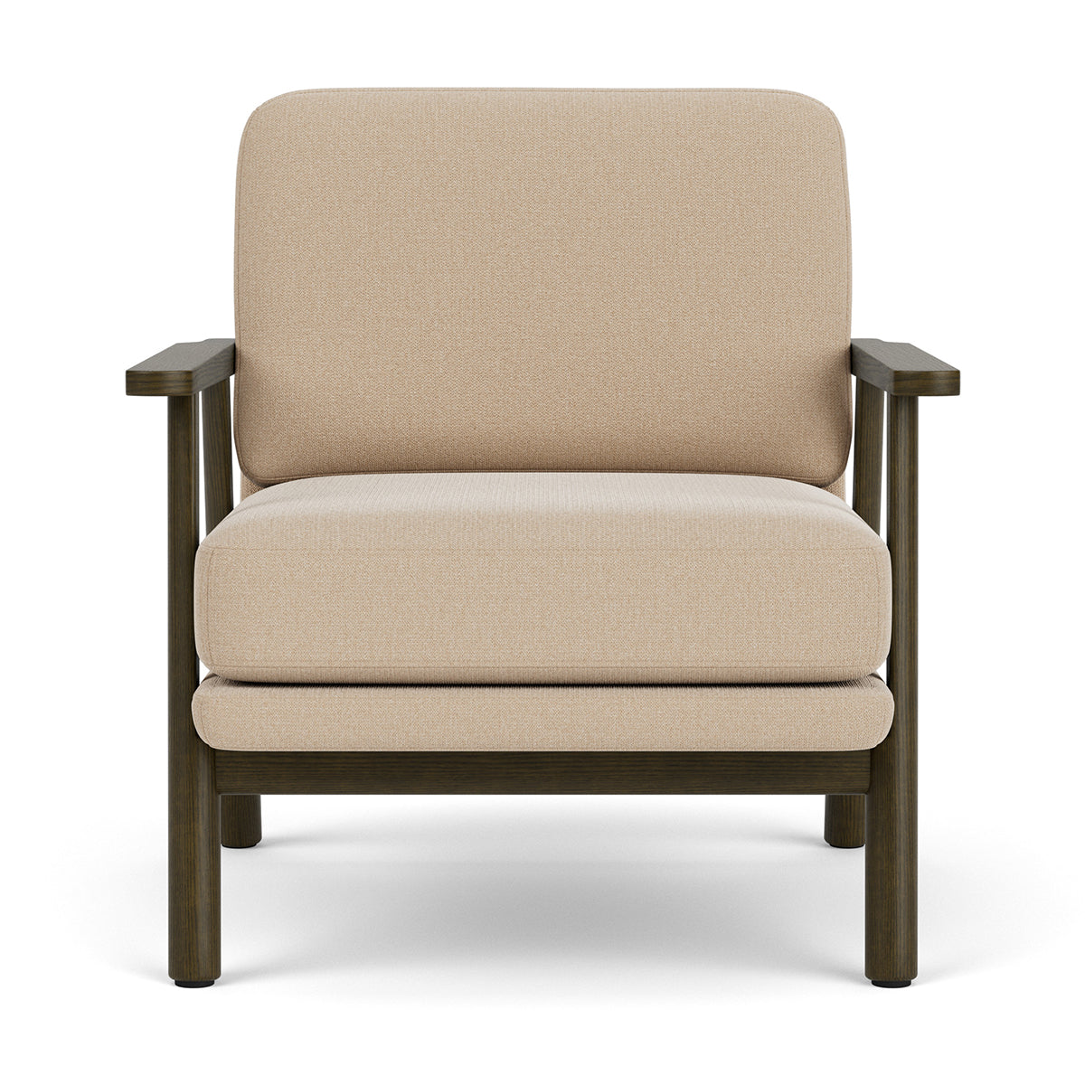 Archie Dark Walnut Armchair