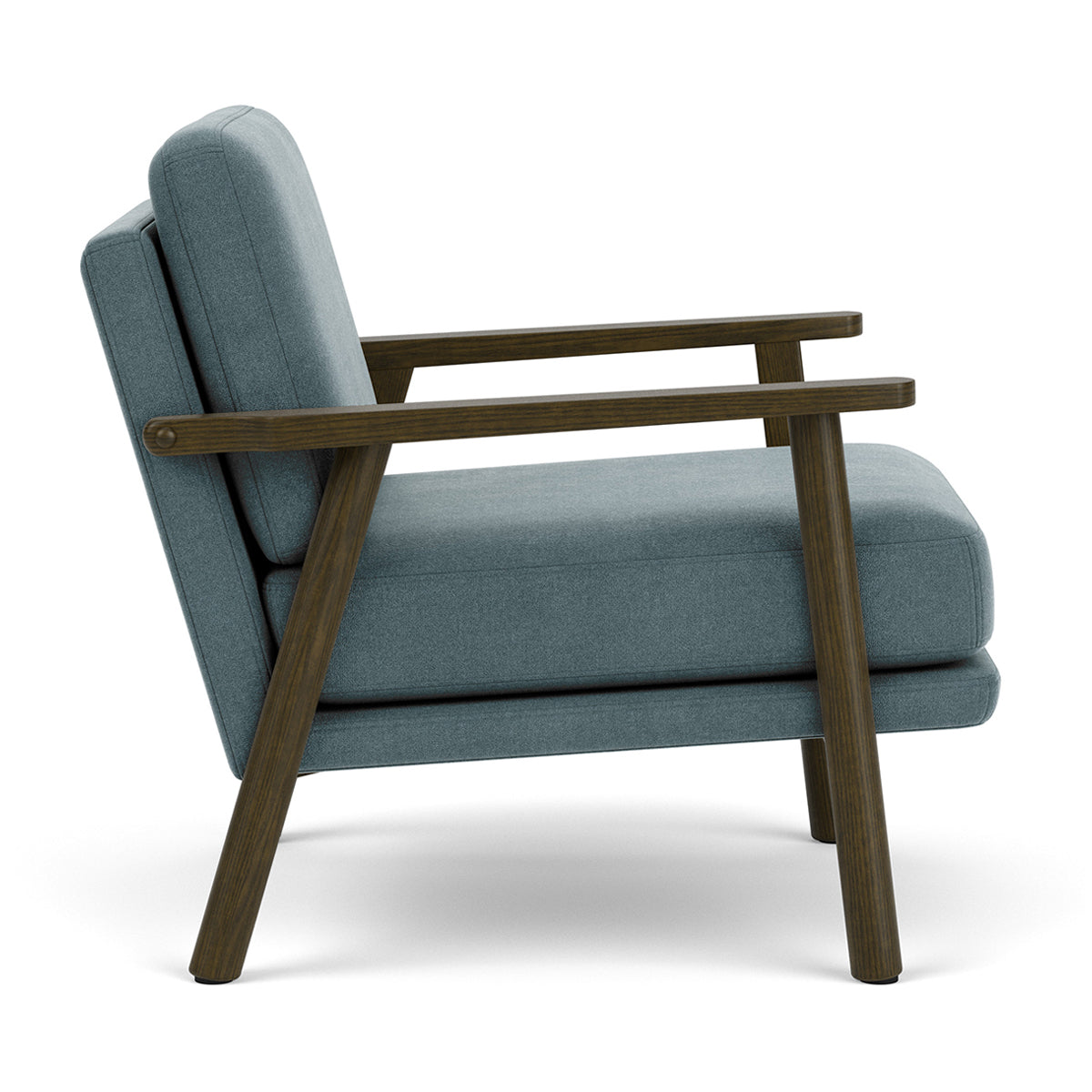 Archie Dark Walnut Armchair