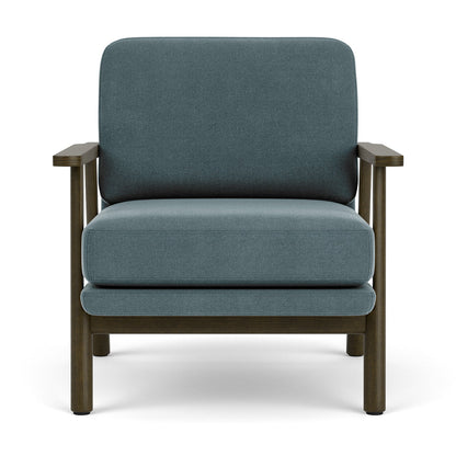 Archie Dark Walnut Armchair