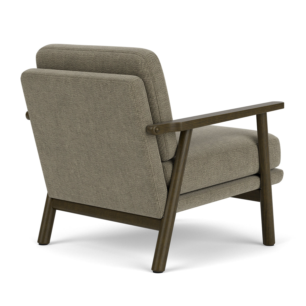 Archie Dark Walnut Armchair