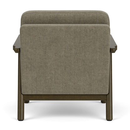 Archie Dark Walnut Armchair