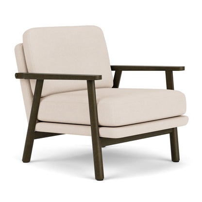 Archie Dark Walnut Armchair