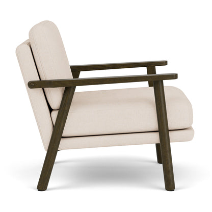 Archie Dark Walnut Armchair