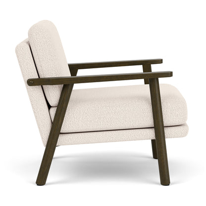 Archie Dark Walnut Armchair